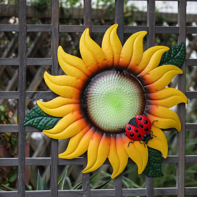 Sunflower wall deals decor